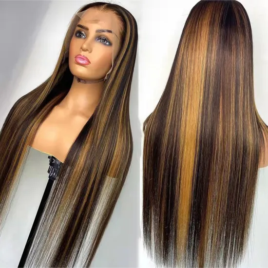 Top Quality 13x6 Glueless Full Hd Lace Wig, Cheap 613 HD Swiss Lace Frontal Wig, Pre Plucked HD Lace Front Wig