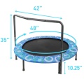 Indoor 48 Inch Kids Mini Round Jumping Trampoline