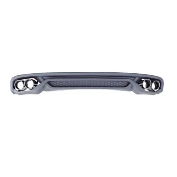 A4 ABT Style Rear Diffuser with Tail Pipe for Audi A4 2012-2015