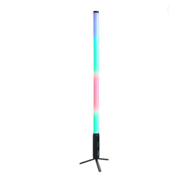 Battery Powered WiFi App Controlled 360 RGBWA 5in1 Pixel LED Bar Light