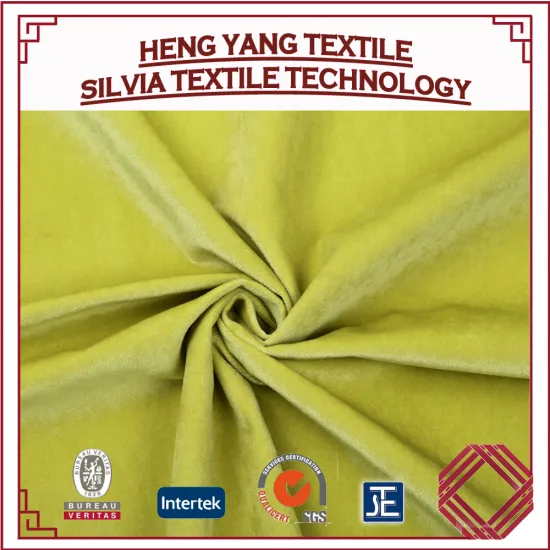 100% Polyester Printed Korean Velvet Fabric for Garments