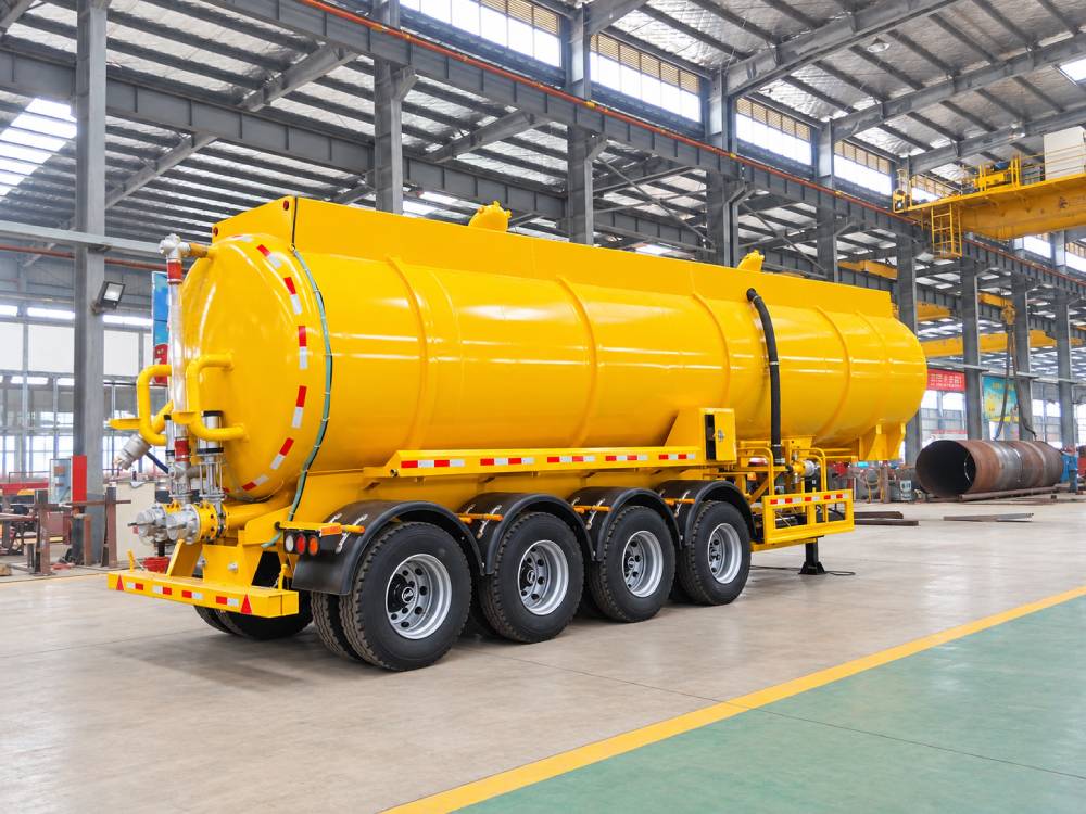 Carbon Steel Vacuum Trailer