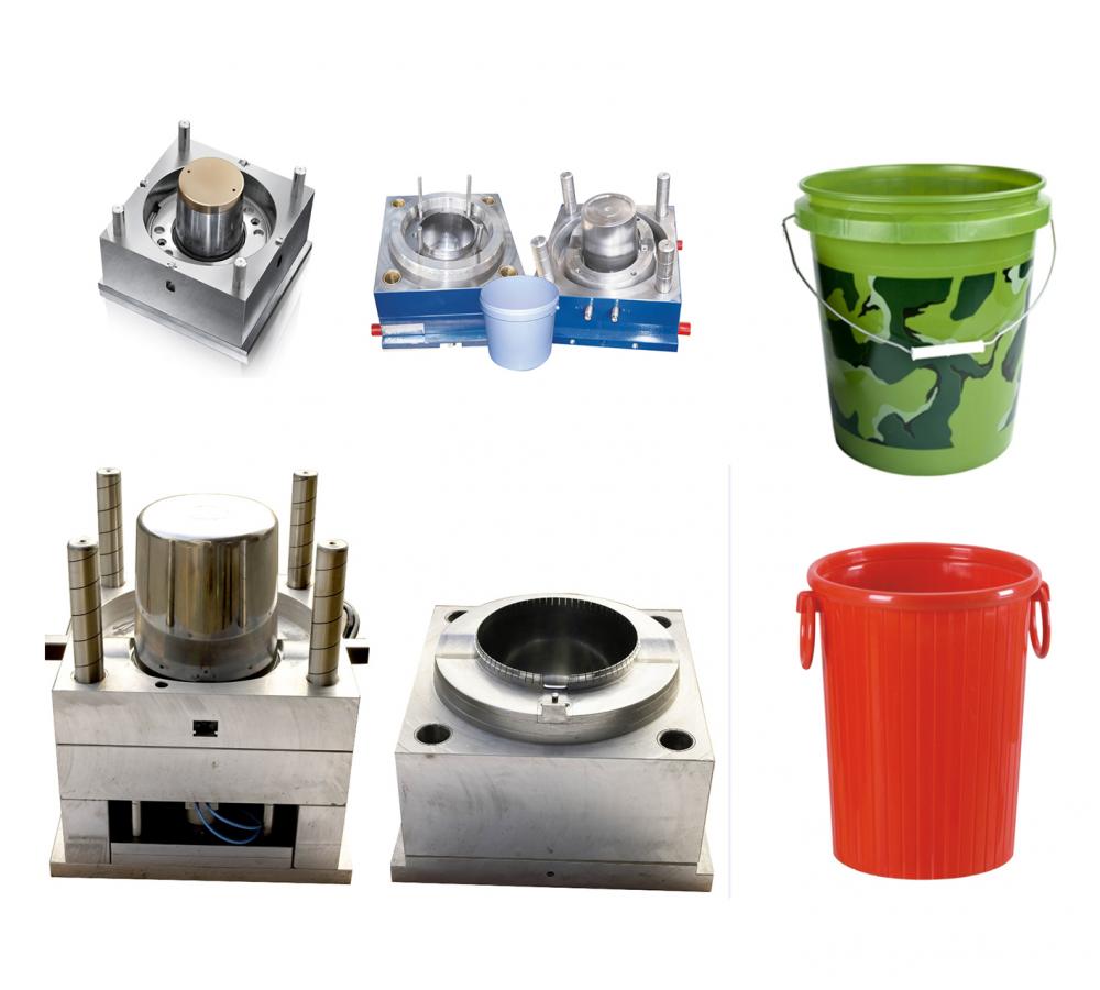 Water Bucket Plastic Injection Molding Machine Mould