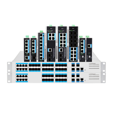 8 Port Poe Network Switch 100/250m Giga VLAN pour CCTV avec une alimentation 96W