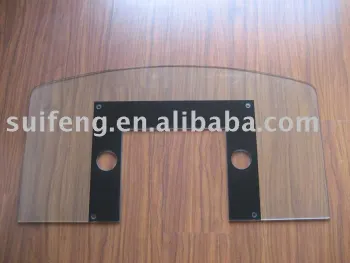 range hood glass