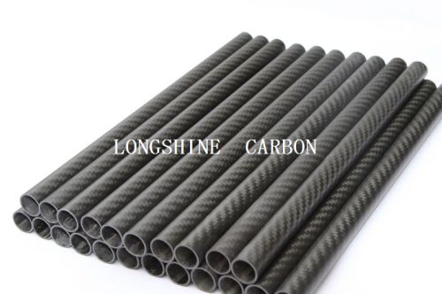 3k twill carbon fiber tube with matte finish