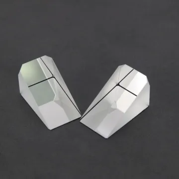 Mirror Coated Chamfer Prism K9 Right Angle Prism with Black Paint
