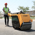Mini 550kg steel drum vibratory compaction road roller with high quality