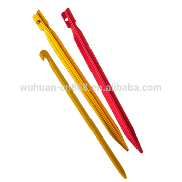 Aluminum tent peg for camping tent aluminum alloy tent pegs