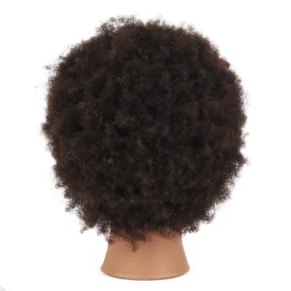 Black Hair Dressing Mannequin Afro Doll Training Head