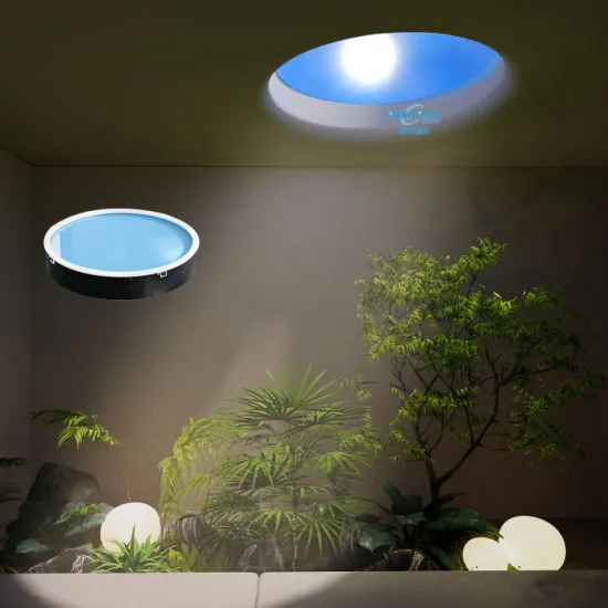Tuya LED Blue Sky Ceiling Panel Light: Circular Fake Ceiling Artificial Sun Skylight