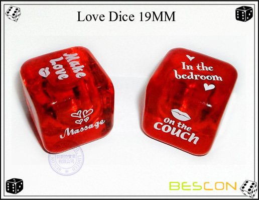 Love Dice 19MM