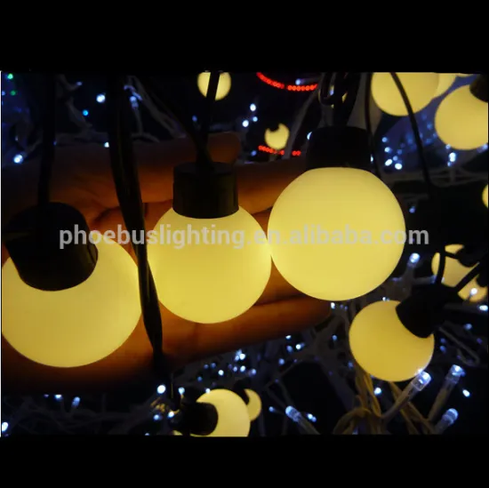 240V/230V festoon ball light 5m 10m, led string light