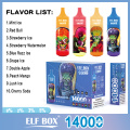 Kotak Elf RGB 14000puff Vape sekali pakai