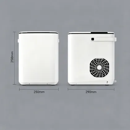 White Integrated Water Purificationand lce Making Machine