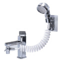 Water diverter angle valve for shower and faucet