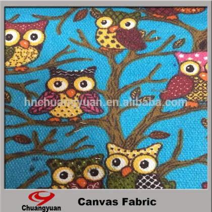 Oeko-Tex canvas fabric/cotton blend fabric colorful in lot of stocks