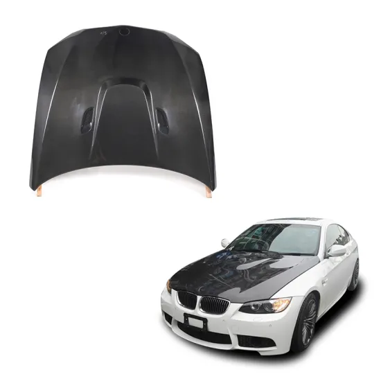 Carbon Fiber Engine Cover Front Bonnet for BMW 3 Series E92 M3 Style