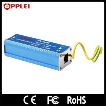 100Mbps RJ45 Data Cat5 Single Channel Network SPD Surge Protector