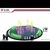 Square round music fountain design