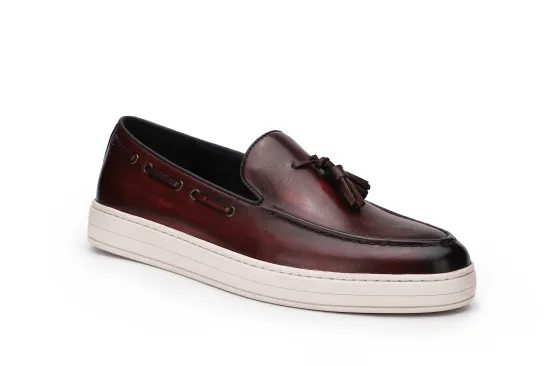 Hot Selling Men Sneakers Sports Leather Shoes