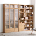 Wooden Bookcase Wall for Livingroom