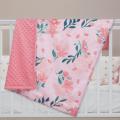 Newborn Double Layers Minky Dot Baby Throw Blankets