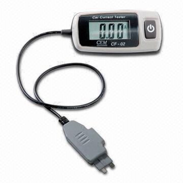 Car Current Tester with 20A Max Blade and 1999 Counts LCD Display