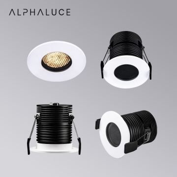 Alpha -Beleuchtung Rechteckige LED -Downlight 7W 10W 13W IP65 wasserdichtes Einbau Cob Marine Outdoor
