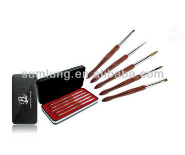 Professional High Quality Nail Art Brush Set 5PC