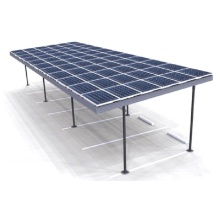 Sistem de carport de parcare solară