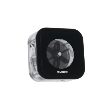 Barrow PC Water Cooling Flowmeter 5V ARGB Aluminum Alloy Panel SLFV2-RGB