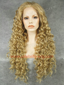 Khaki Color Drag Queen Rupaul Synthetic Lace Front Wig