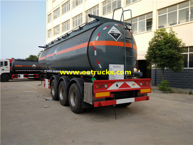 28500L Sulfuric Acid Delivery Trailers