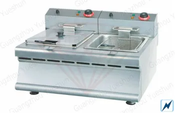 Countertop Electric Deep Fryer , Western Kitchen Equipment