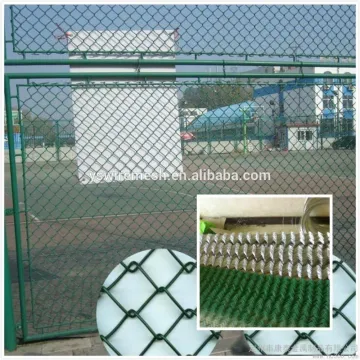 Baseball field fence/chain link fence for baseball fields/chain link fencing china