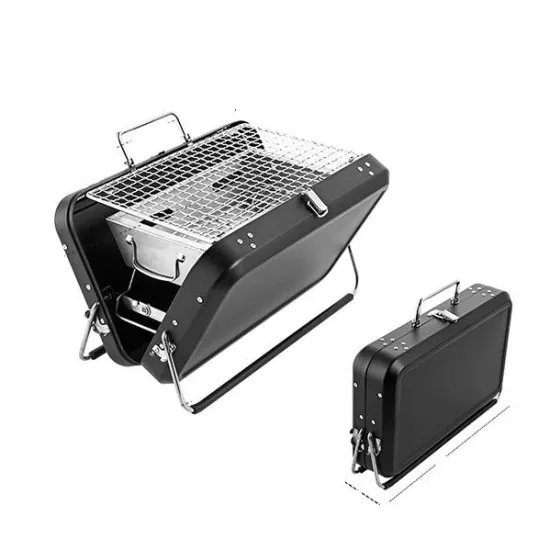 Hot Sell Portable Folding Stainless Steel Charcoal Bbq Grill Design Stainless Steel Charcoal Folding Outdoor Bbq Grill