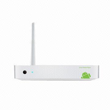 Smart Kaiboer/TV Box, Media Player, KIUI4.0, Built-in Wi-Fi, Google's Android 2.2 OS Optional