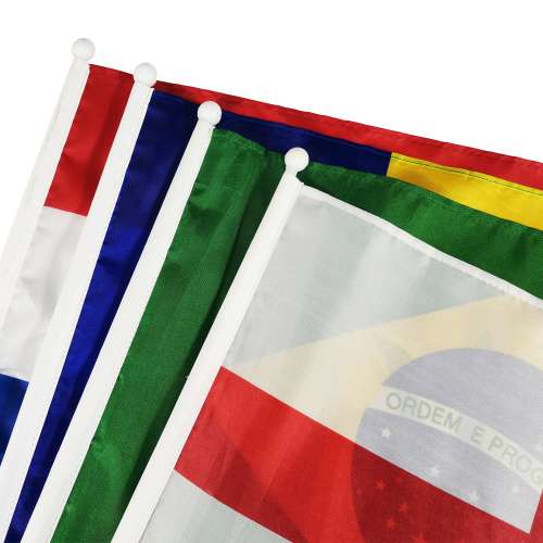 Promotion polyester England National Hand Flag with Sticker