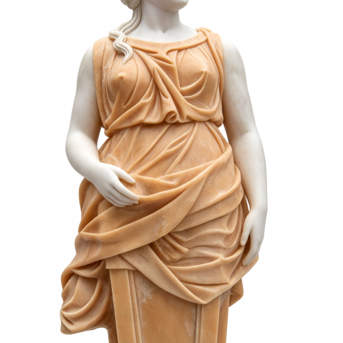 Classical Rose Wreath Garden Sculpture