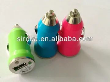 Car mobile phone accessories 5V 500mAH 1A wireless charger single port usb car charger for phone with CE Rohs