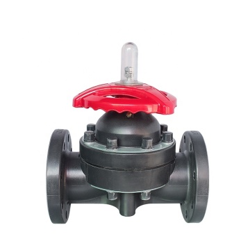 Covna 2-inch DN50 UPVC PVC FLANG CONNECTIE Diafragmventiel: specificaties en functies