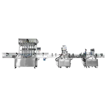 China Supplier Chemical Liquid Packaging Machine Line: Durable Material Filling, Capping, and Labeling Equipment