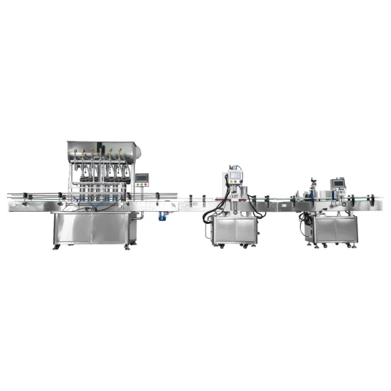 China Supplier Chemical Liquid Packaging Machine Line: Durable Material Filling, Capping, and Labeling Equipment