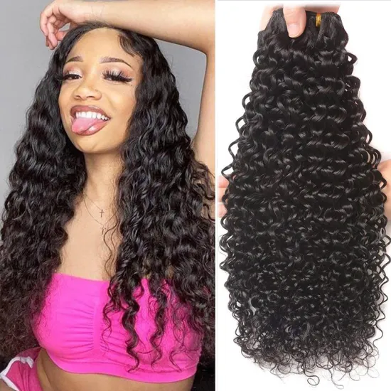 100% Human Hair Curly Brazilian Virgin Extensions - Cheap 30 inch Curly Weave Bundles