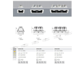 Recessed Spotlight 12w 24w 36w COB Spot Light