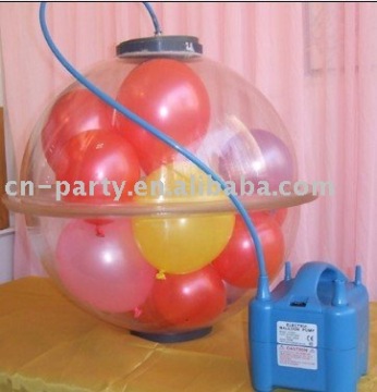 Balloon stuffing machine,ball in ball
