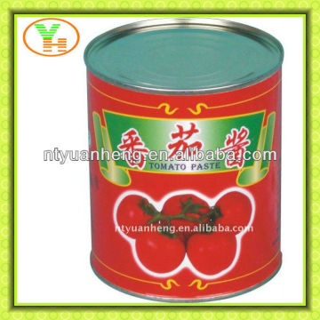 canned tomato paste (400g),28-30% hot brix tomato paste