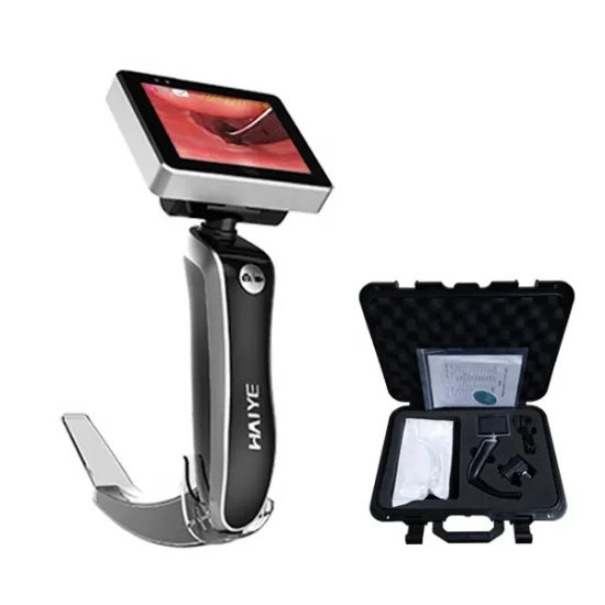 Disposable Portable Video Laryngoscope with HD Camera