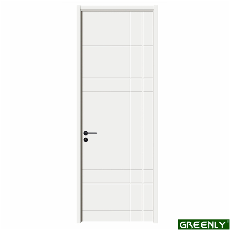 Paneled Wood Primed Standard Door